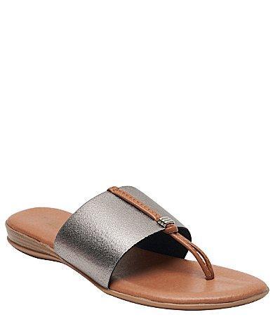 Andre Assous Nice Stretch Thong Sandals Product Image