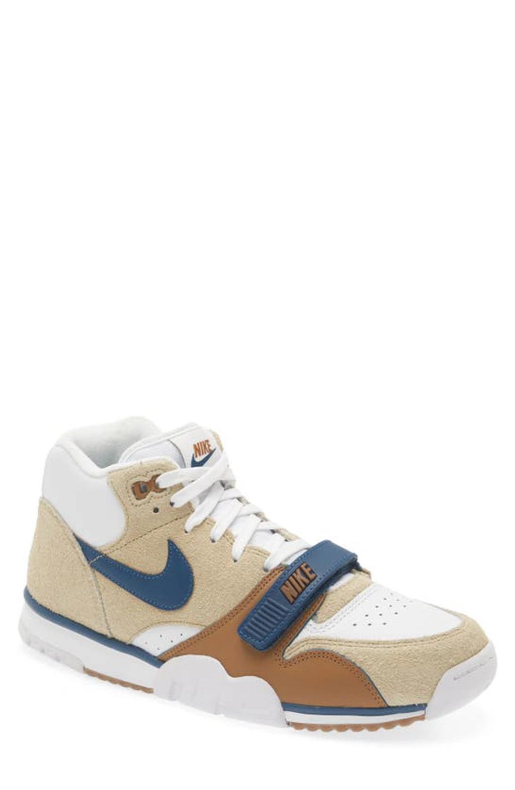 NIKE Air Trainer 1 Sneakers In Limestone/valerian Blue/ale Brown/white Product Image