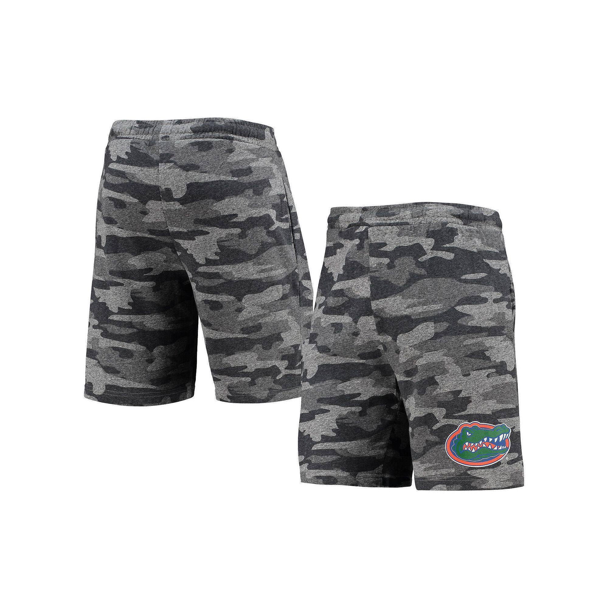 Men's Concepts Sport Charcoal/Gray Florida Gators Camo Backup Terry Jam Lounge Shorts,  Product Image