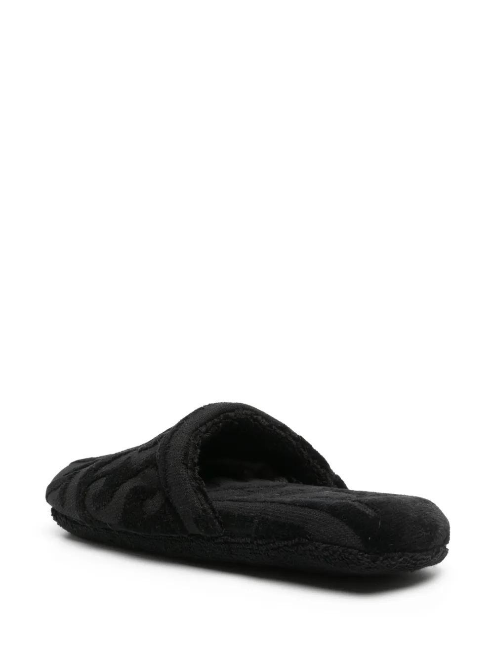 logo towelling-finish slippers Product Image