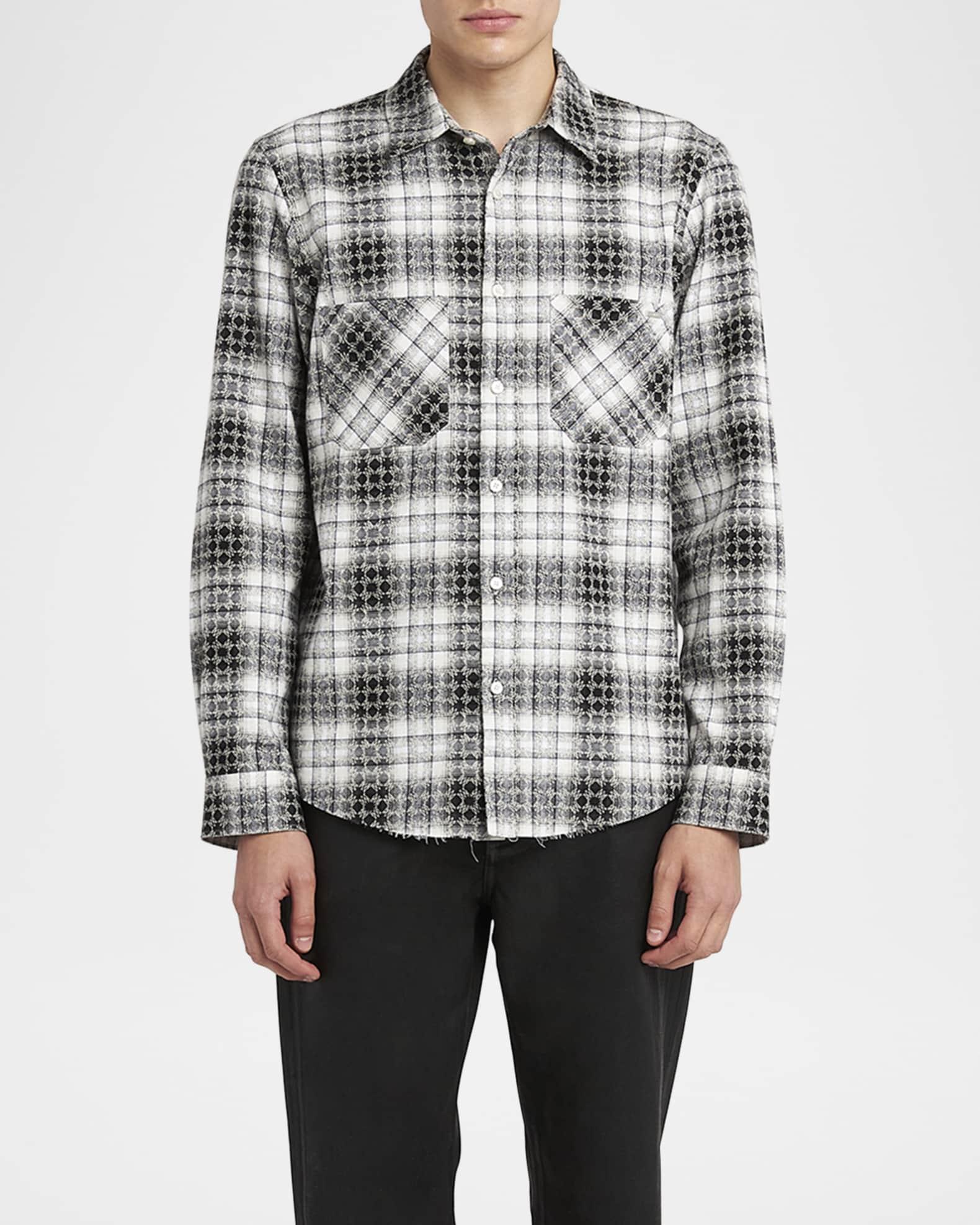 Men's MA Quad Flannel Button-Down Shirt Product Image