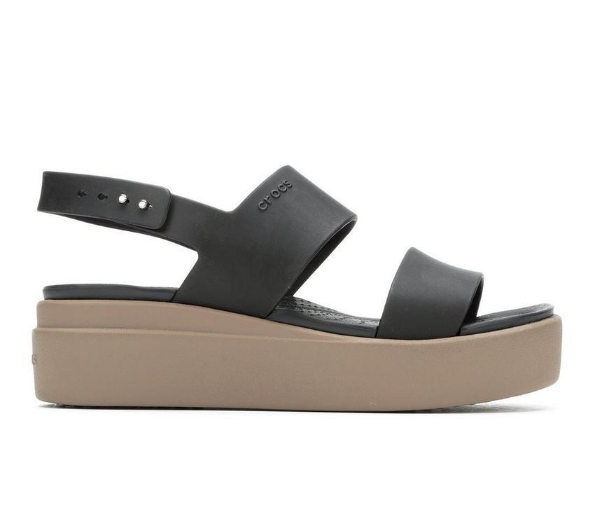 Women's Crocs Brooklyn Low Wedge Sandals Product Image