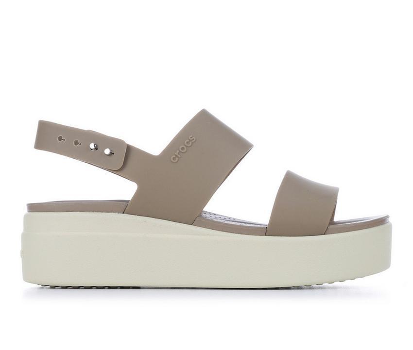 Women's Crocs Brooklyn Low Wedge Sandals Product Image