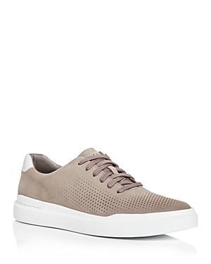 Cole Haan Mens Rally Suede Laser Cut Sneakers Product Image