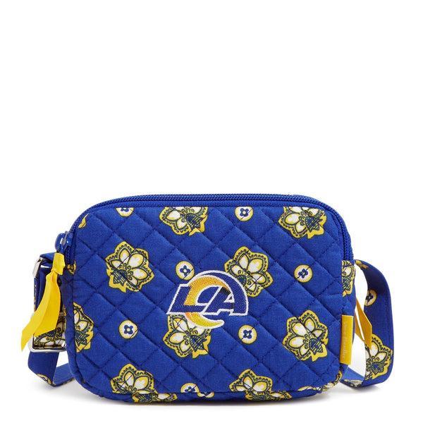 Vera Bradley NFL RFID Small Stadium Crossbody Bag Women in Los Angeles Rams Bandana Product Image