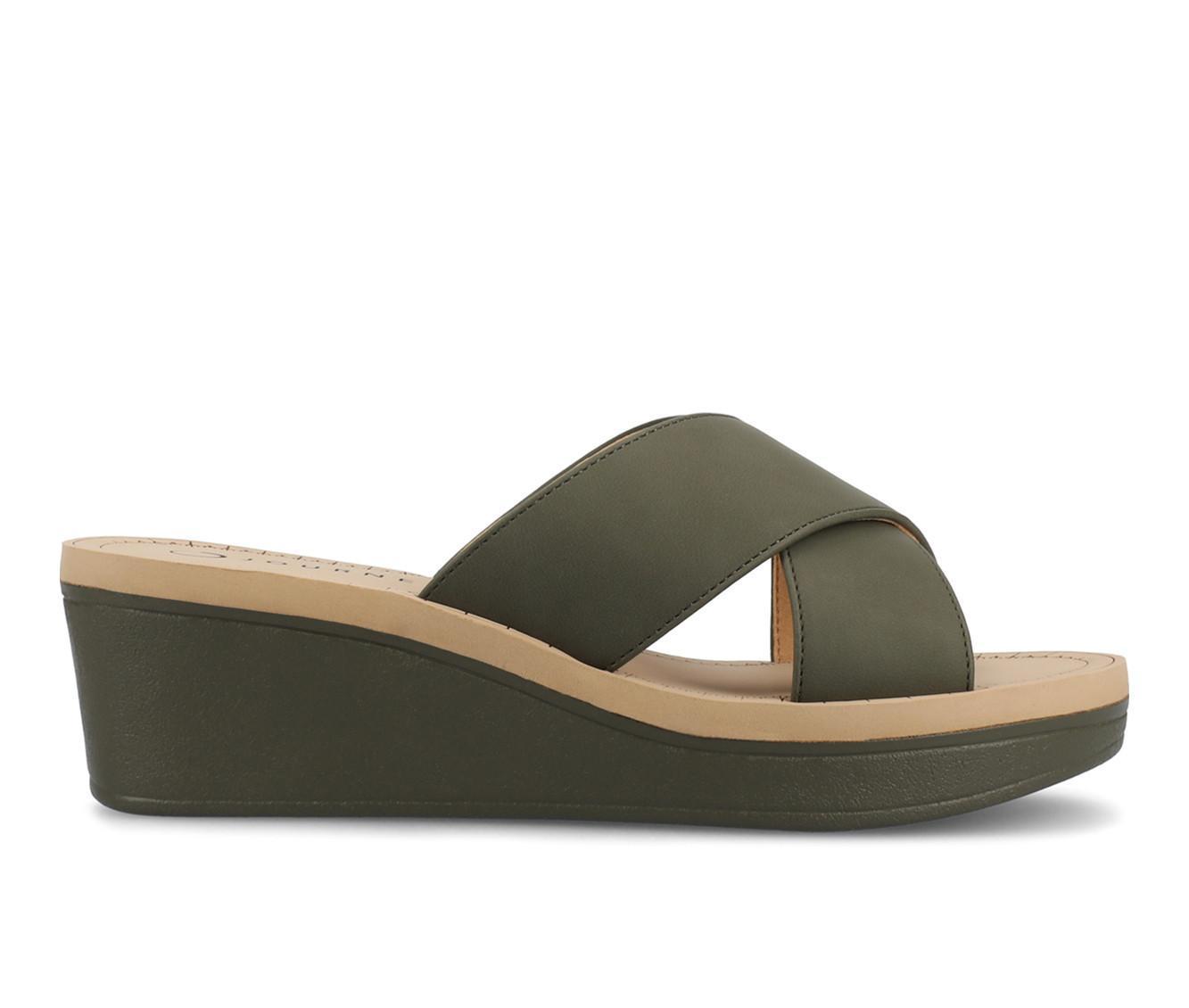 Women's Journee Collection Biara Wedge Sandals Product Image