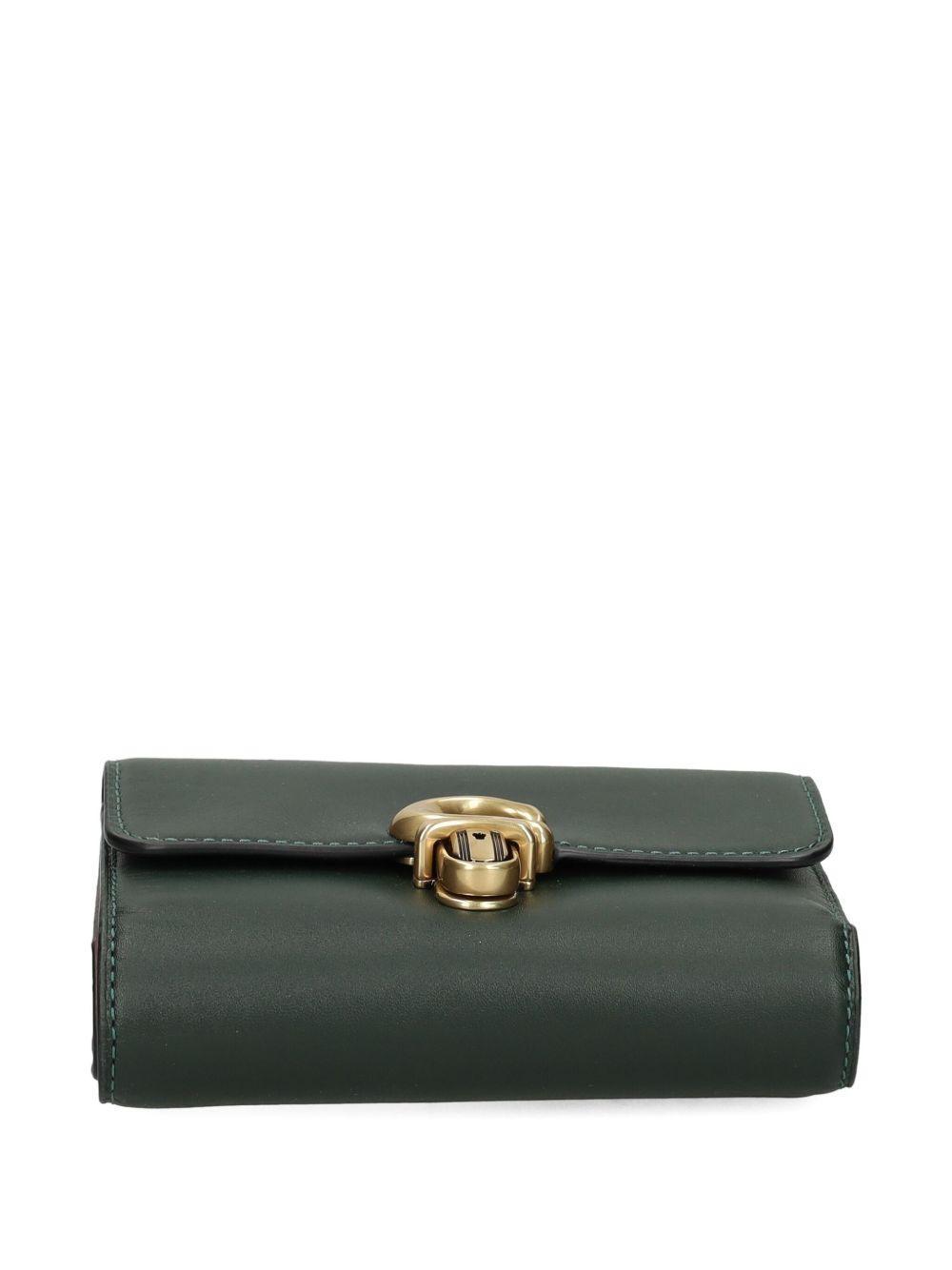 clasp-fastening zip wallet Product Image