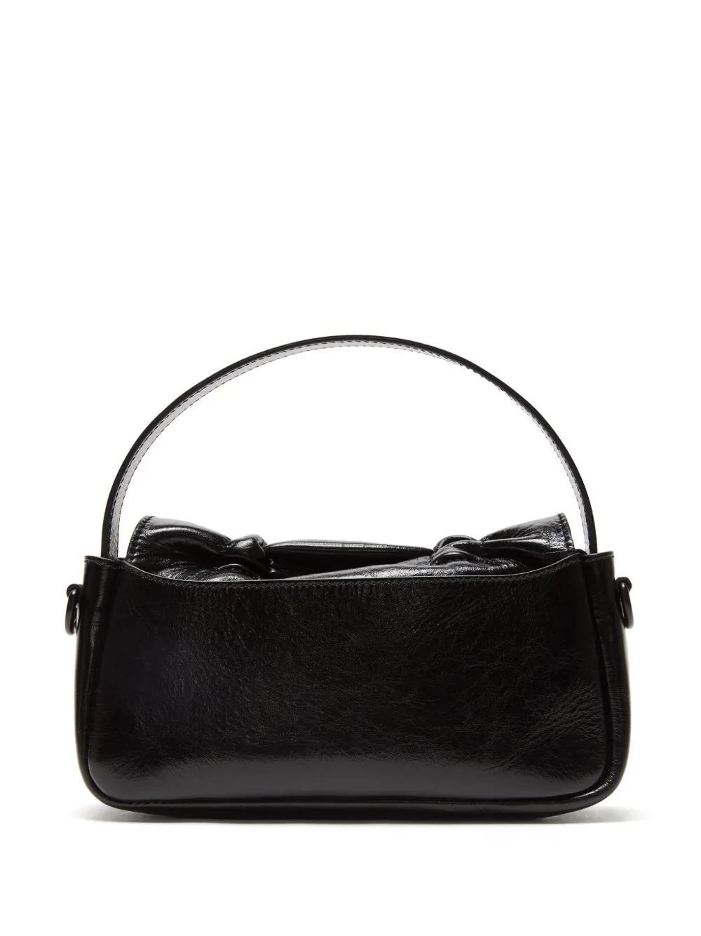 ACNE STUDIOS Black Leather Shoulder Bag Product Image