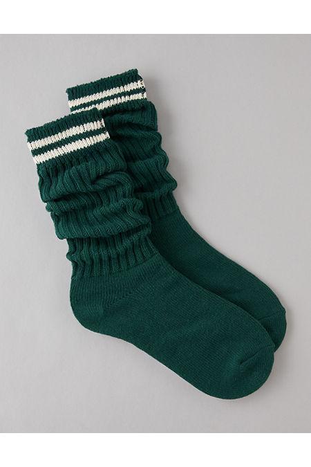 AE Varsity Stripe Slouchy Socks Womens Product Image