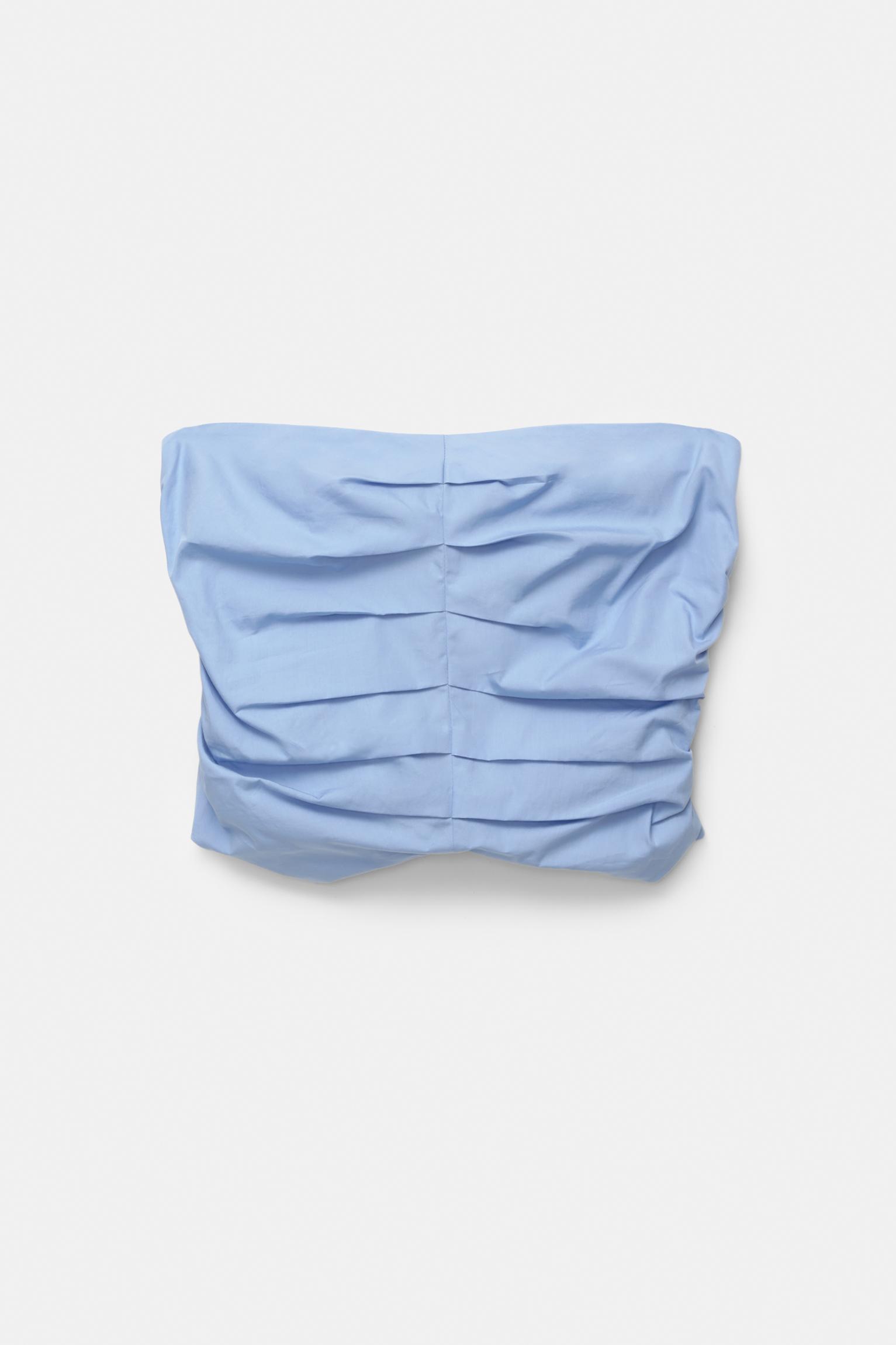 Strapless corsetry-inspired top Product Image