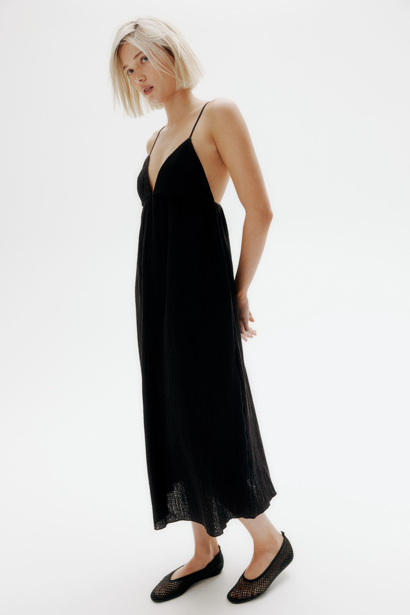 Tie-Detail Maxi Dress Product Image