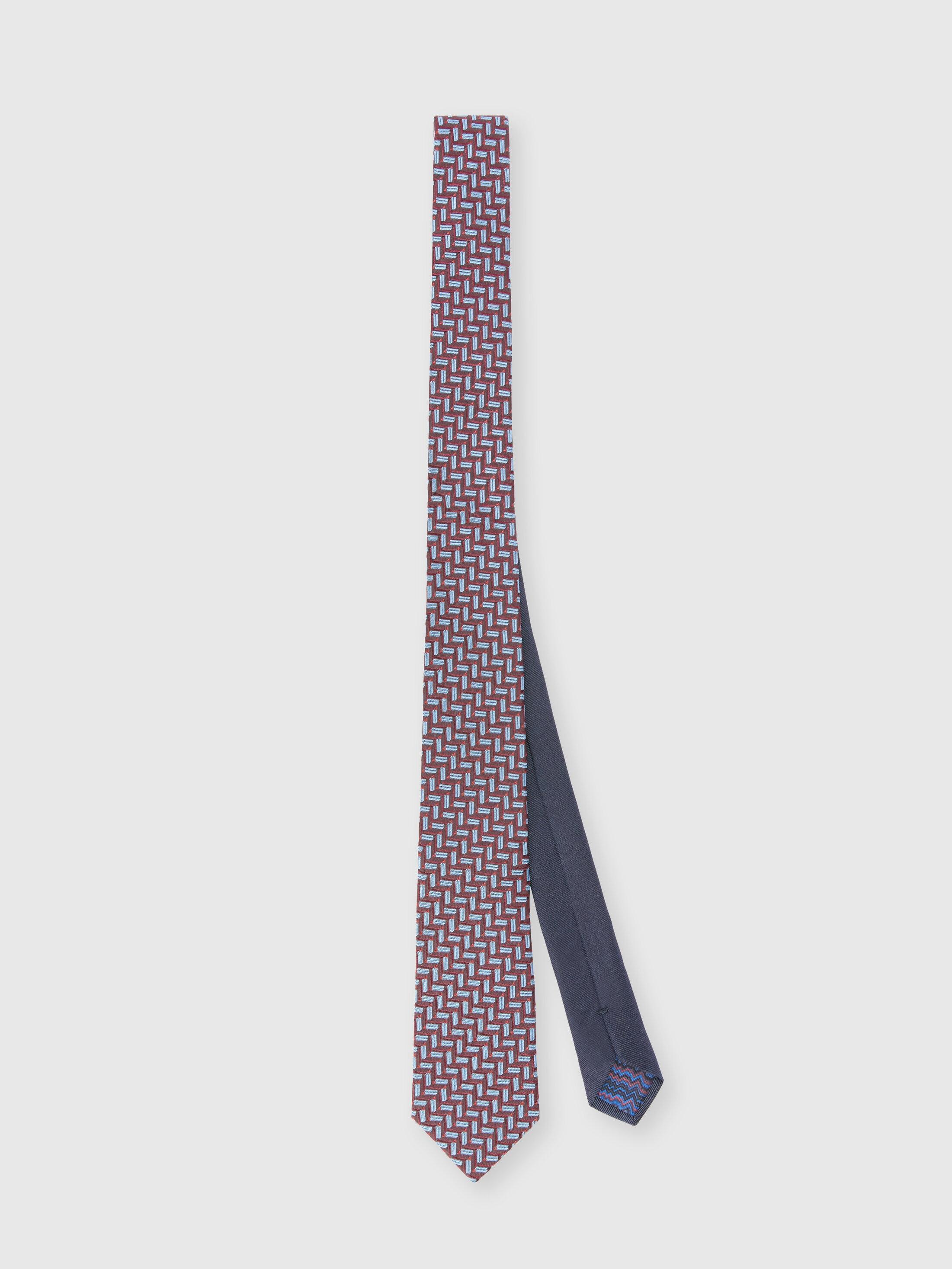 Patterned silk tie Product Image