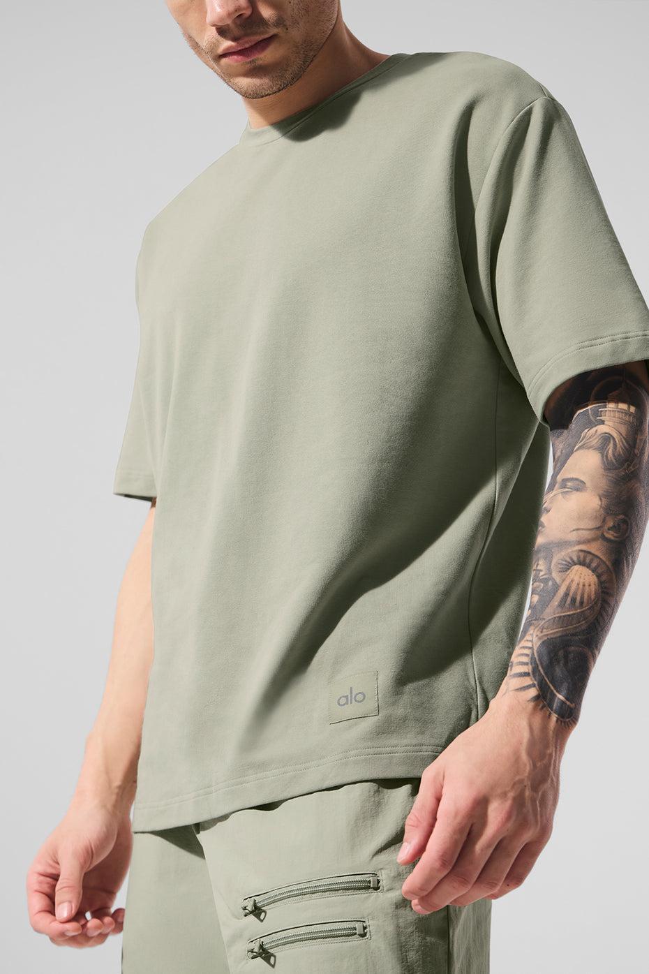 Double Take Short Sleeve - Limestone Product Image