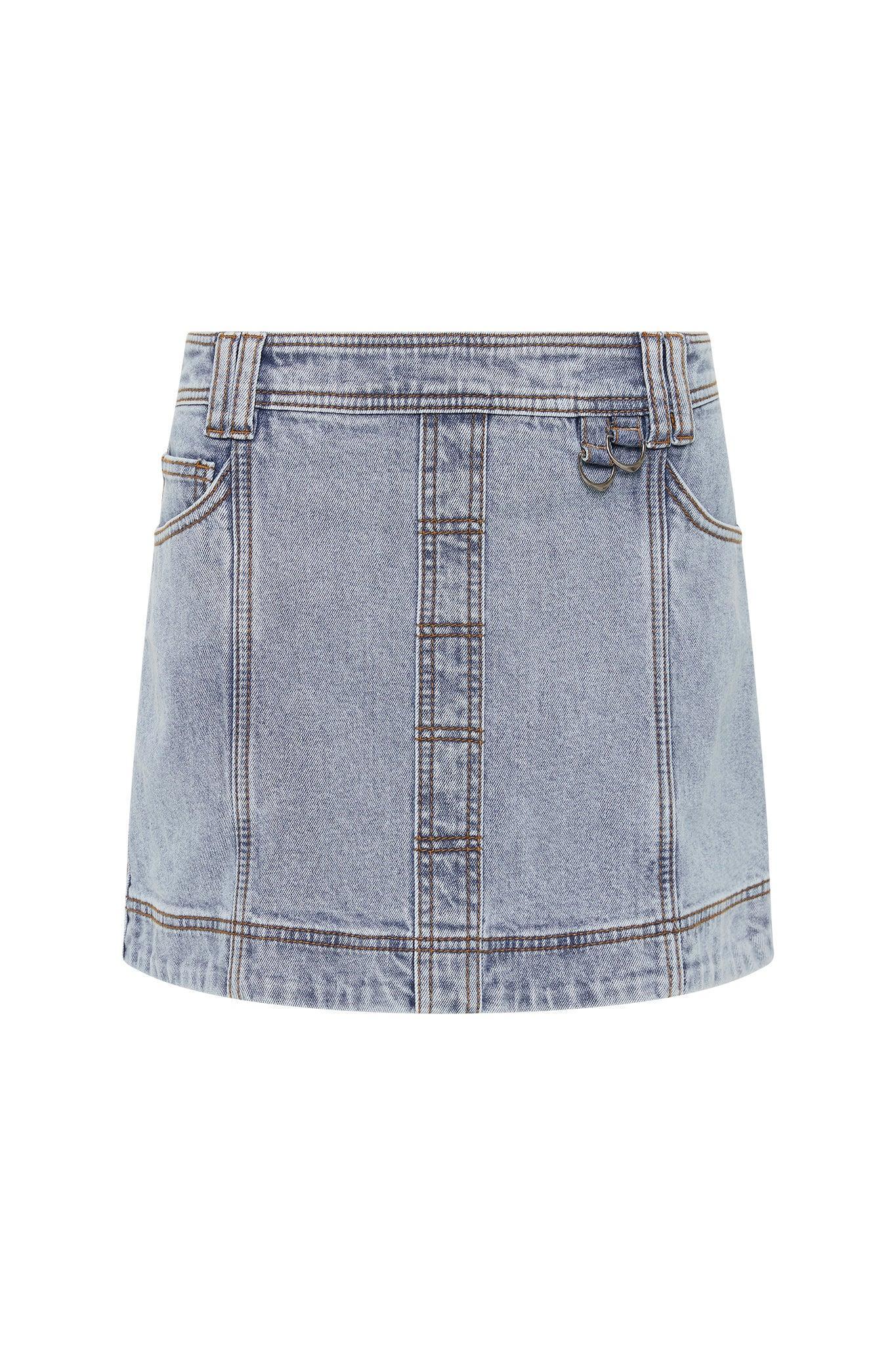 Corie Low Waisted Mini Skirt Product Image
