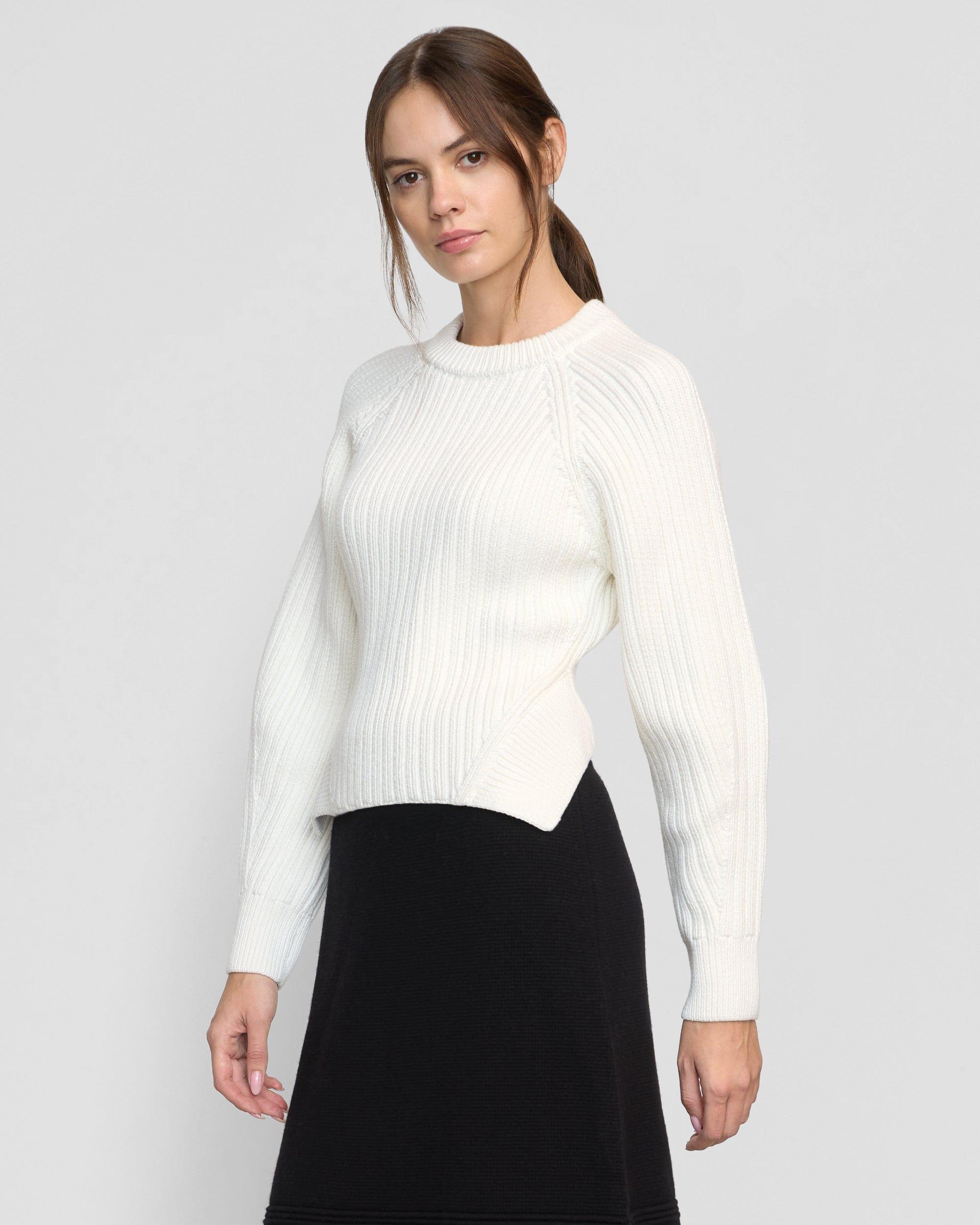 Iona Organic Cotton Cropped Sweater Product Image
