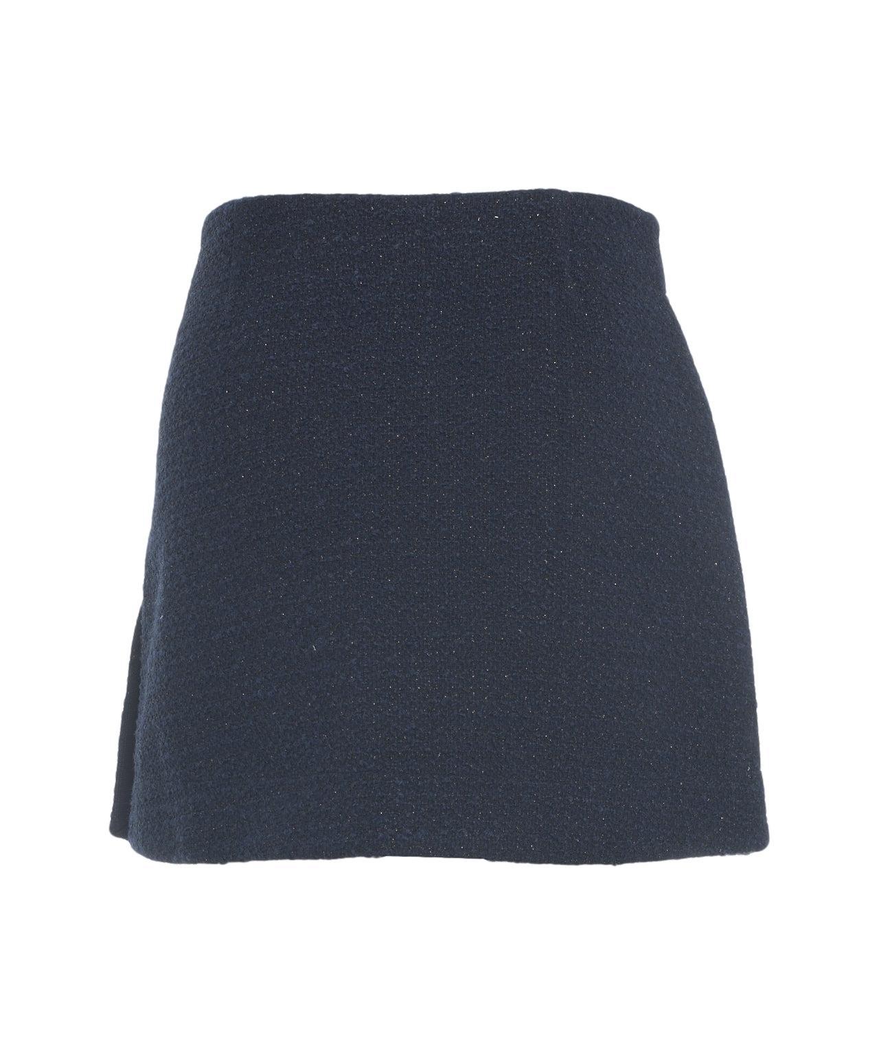 Bouclé mini skirt Product Image