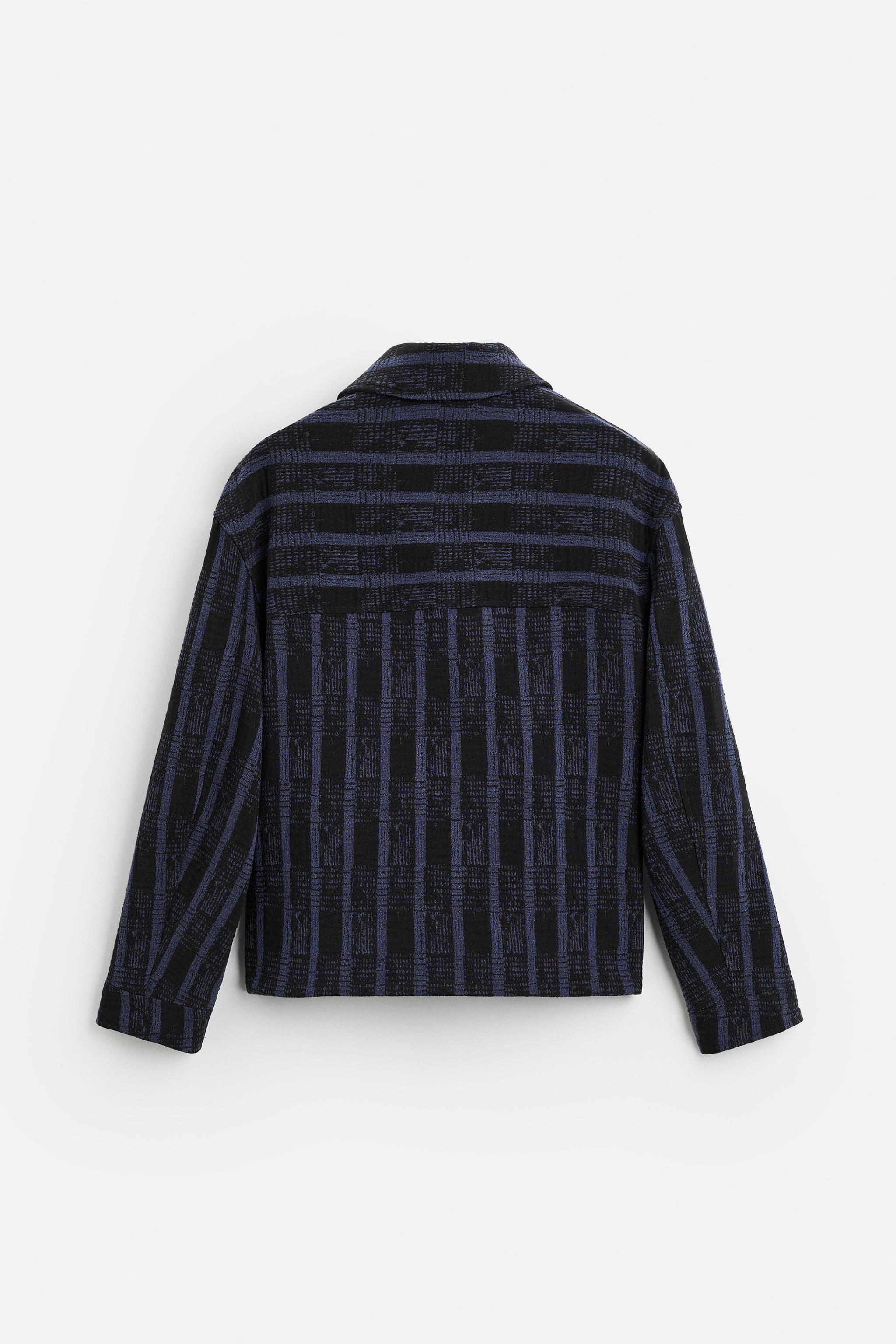 STRIPED JACQUARD JACKET Product Image