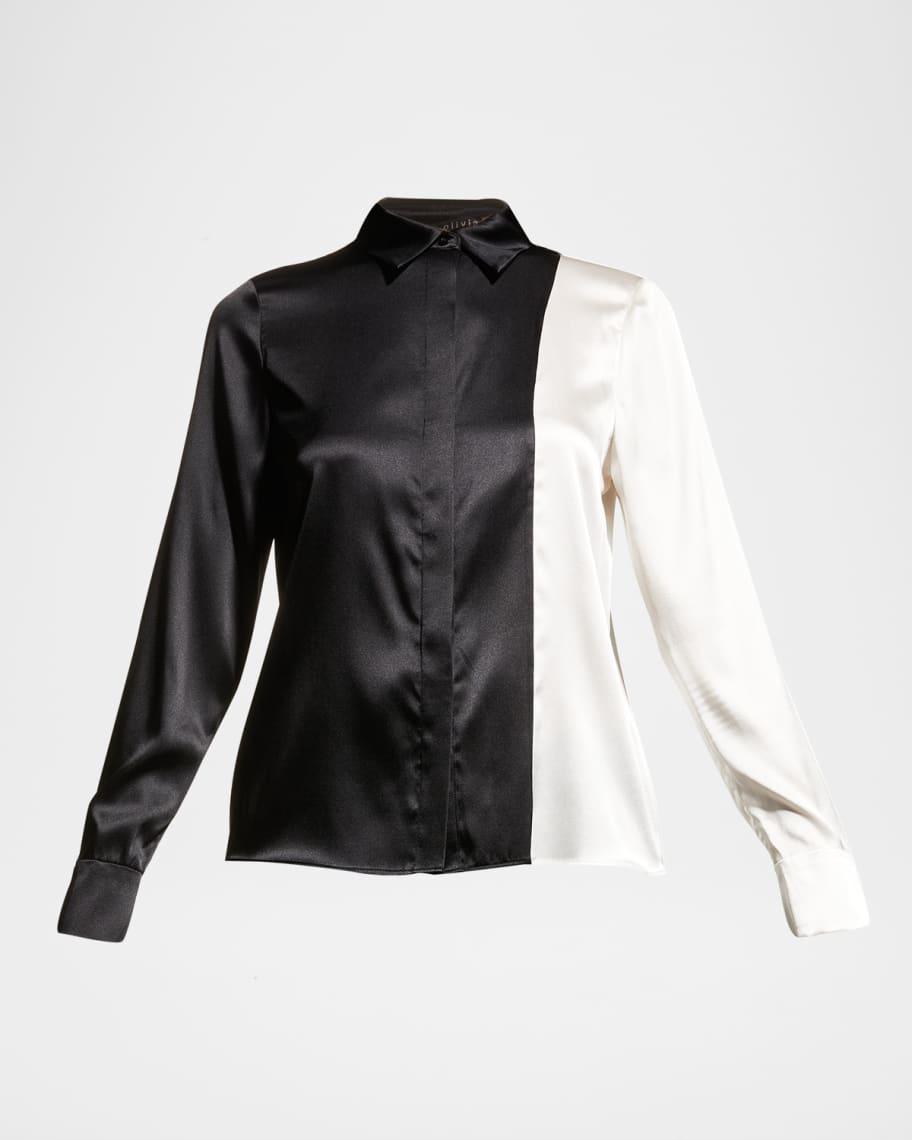 Willa Combo Placket Top Product Image