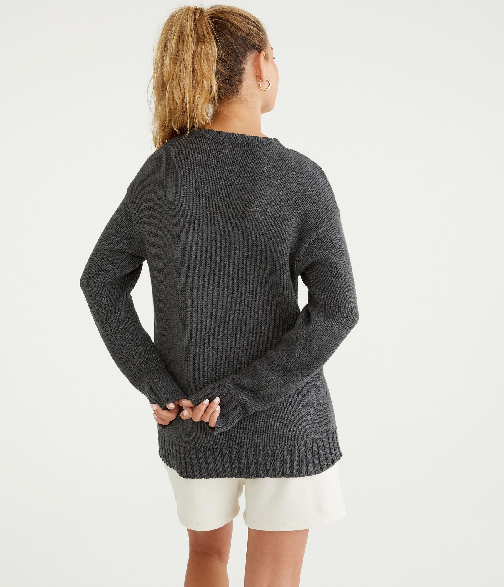 Oversized Crew Sweater Product Image