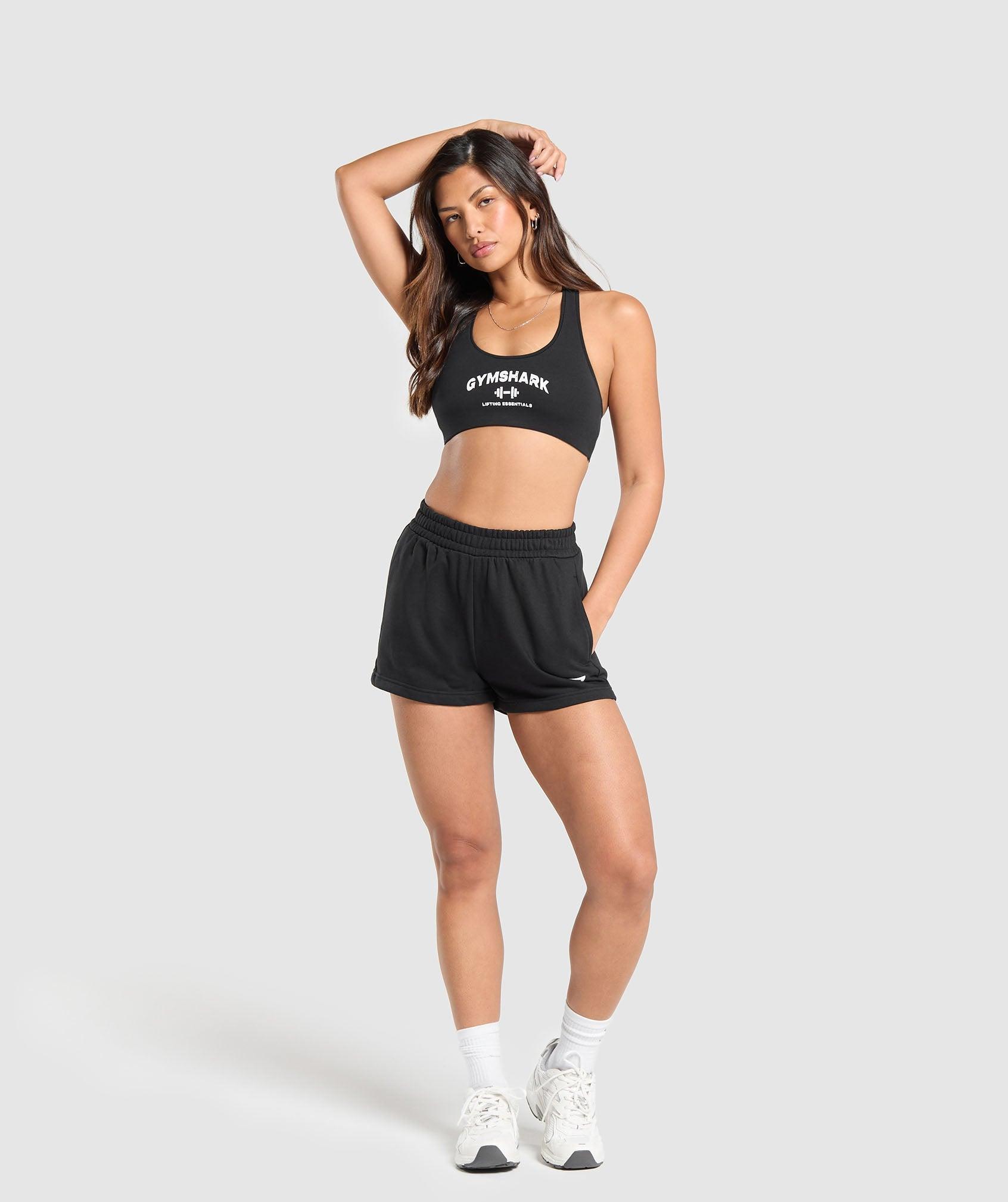 Gymshark Team GS Bralette - Black Female Product Image