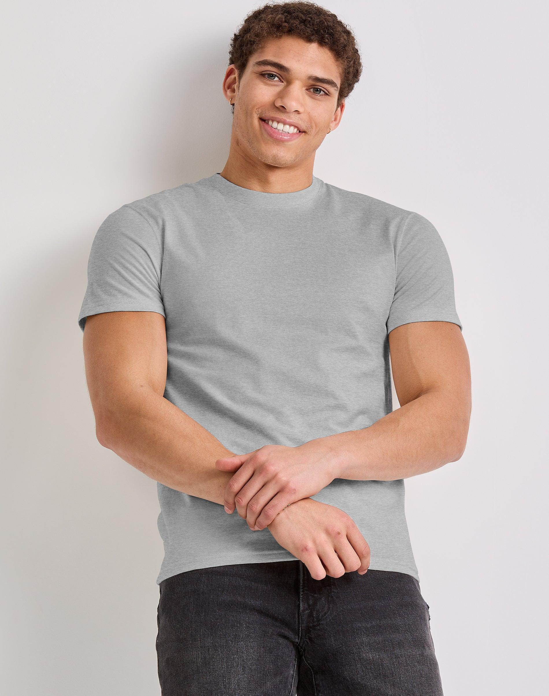 Hanes Originals Mens Tri-Blend T-Shirt Slate 2XL Product Image