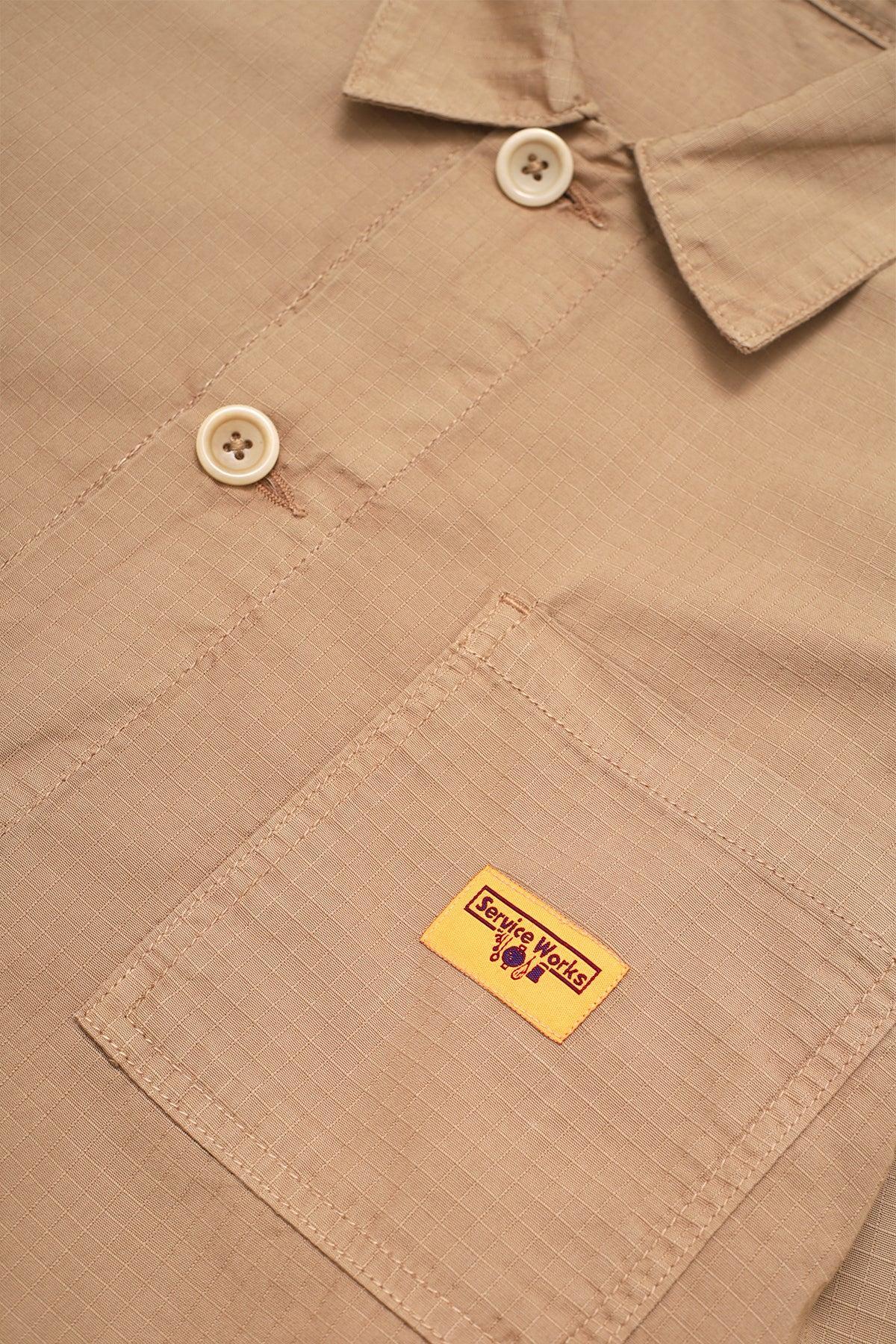 Ripstop Chore Shirt - Mink Product Image