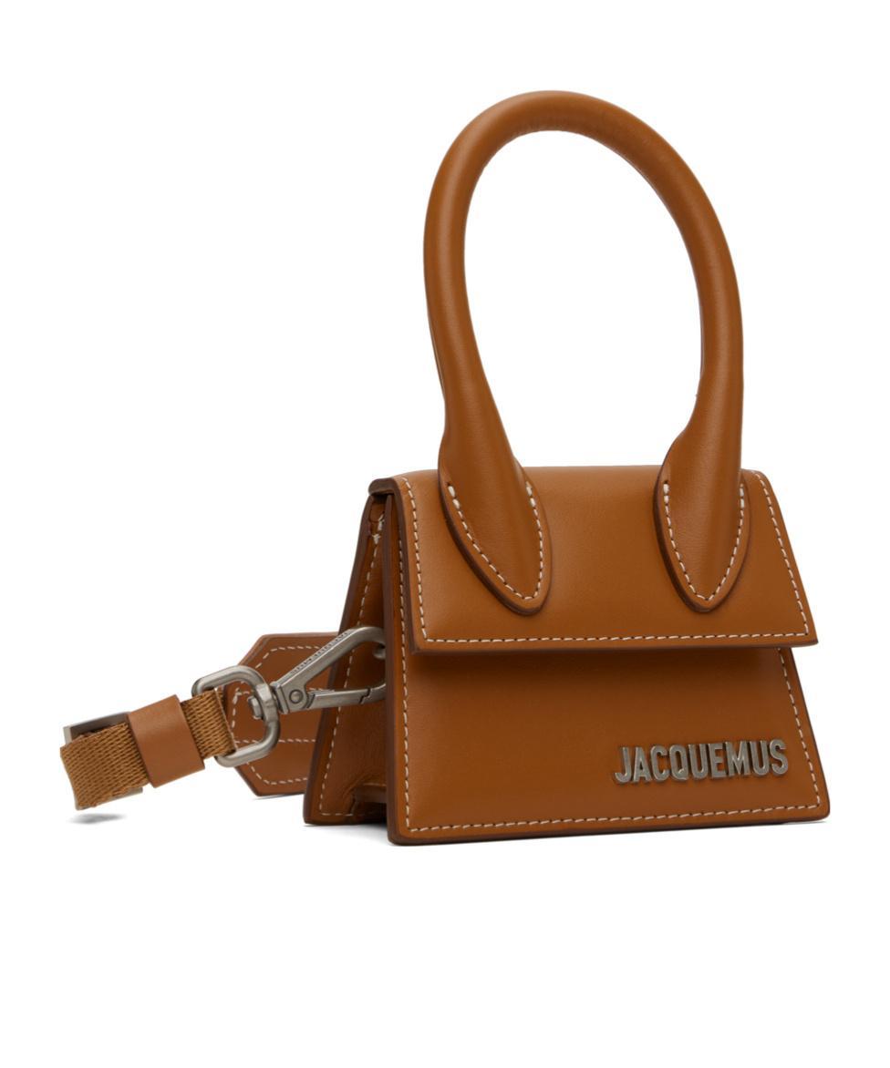 JACQUEMUS Les Classiques Logo Shoulder Bag In Brown Product Image