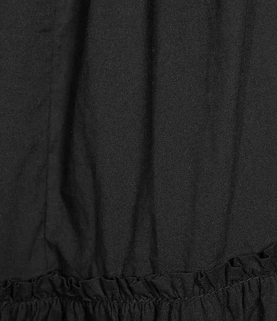 GB Tiered V-Neck Sleeveless Tie-Back Maxi Dress Product Image