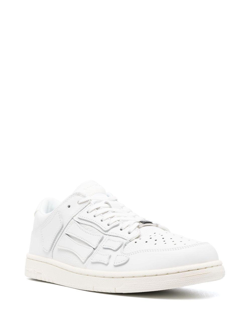 AMIRI Bone Runner Low-top Sneakers In White Product Image