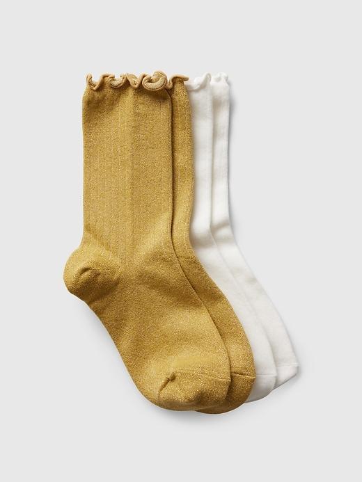 Ruffle Crew Socks (2-Pack) Product Image