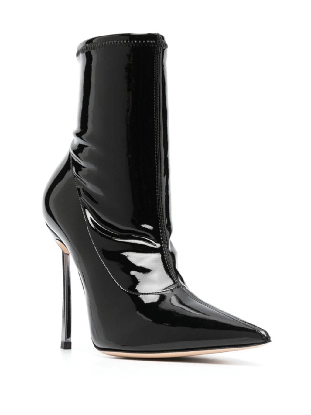 CASADEI Super Blade Ultravox 100mm Boots In Black Product Image