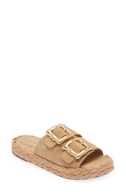 Schutz Enola Rope Flat (Light Nude) Women's Sandals Product Image