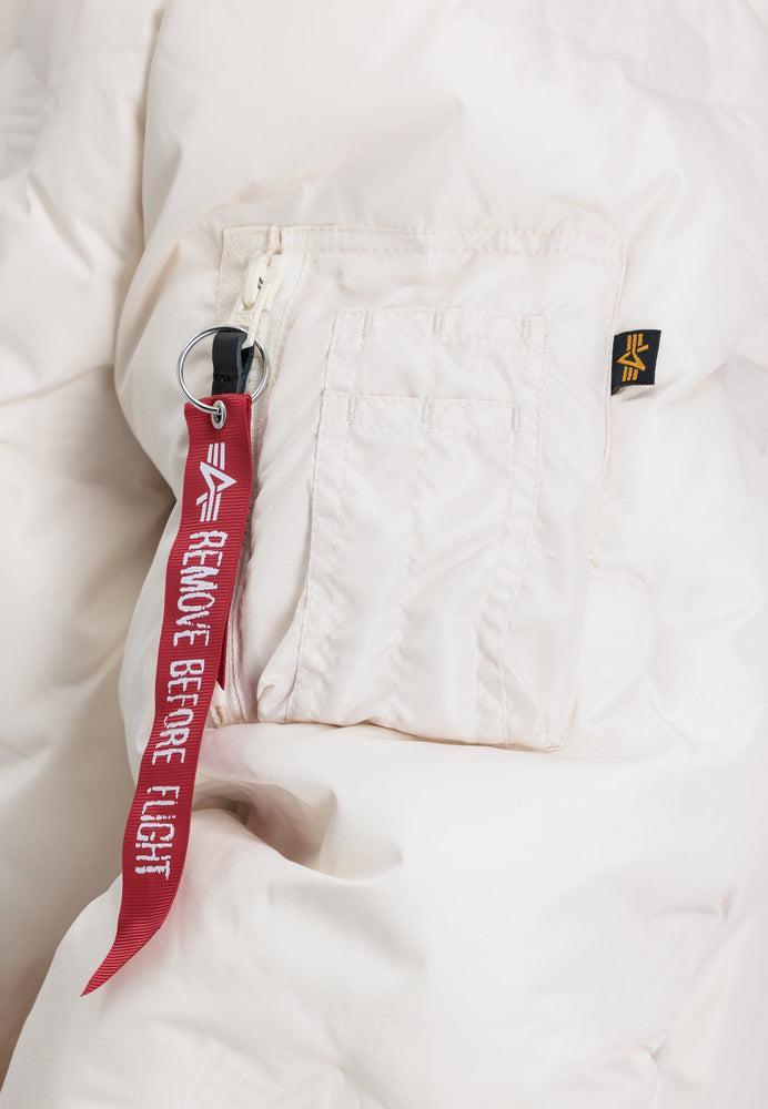 HOODED LOGO PUFFER Male Product Image