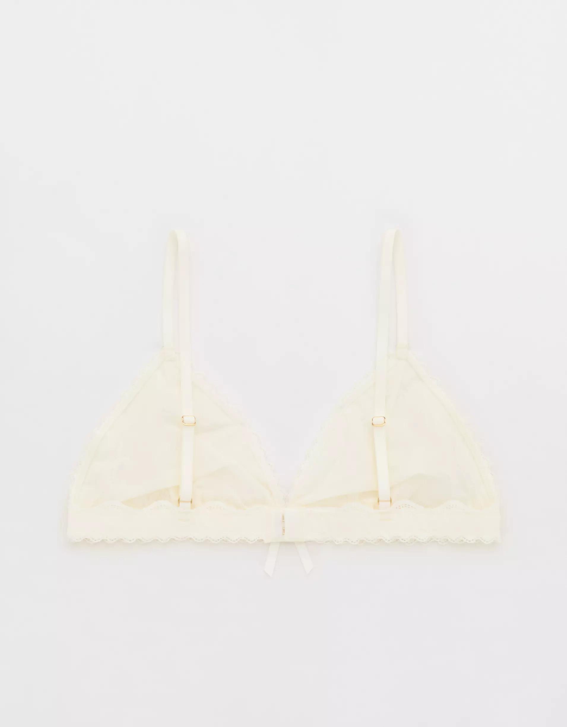 Show Off Feeling Femme Lace Triangle Bralette  Product Image
