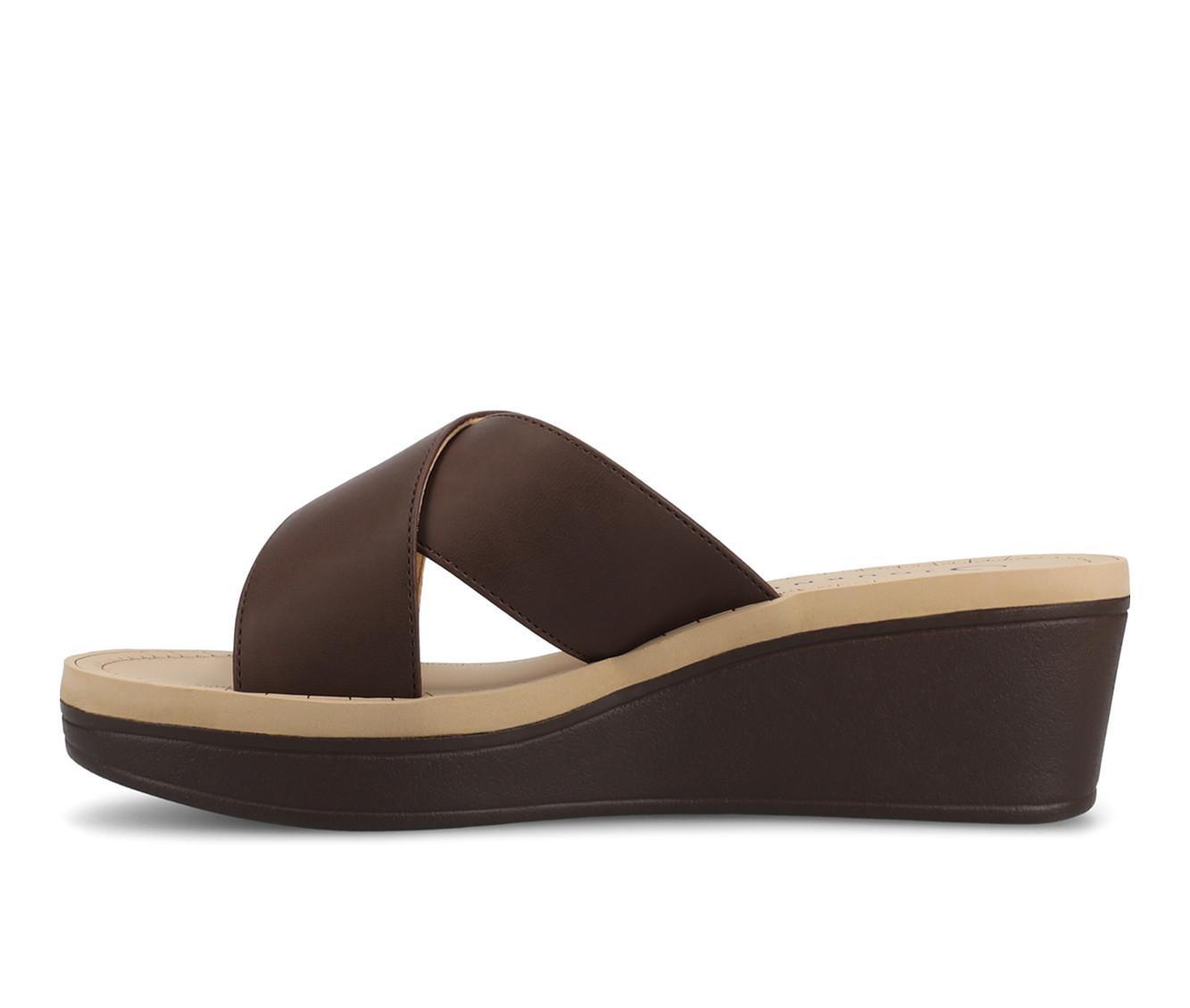 Women's Journee Collection Biara Wedge Sandals Product Image