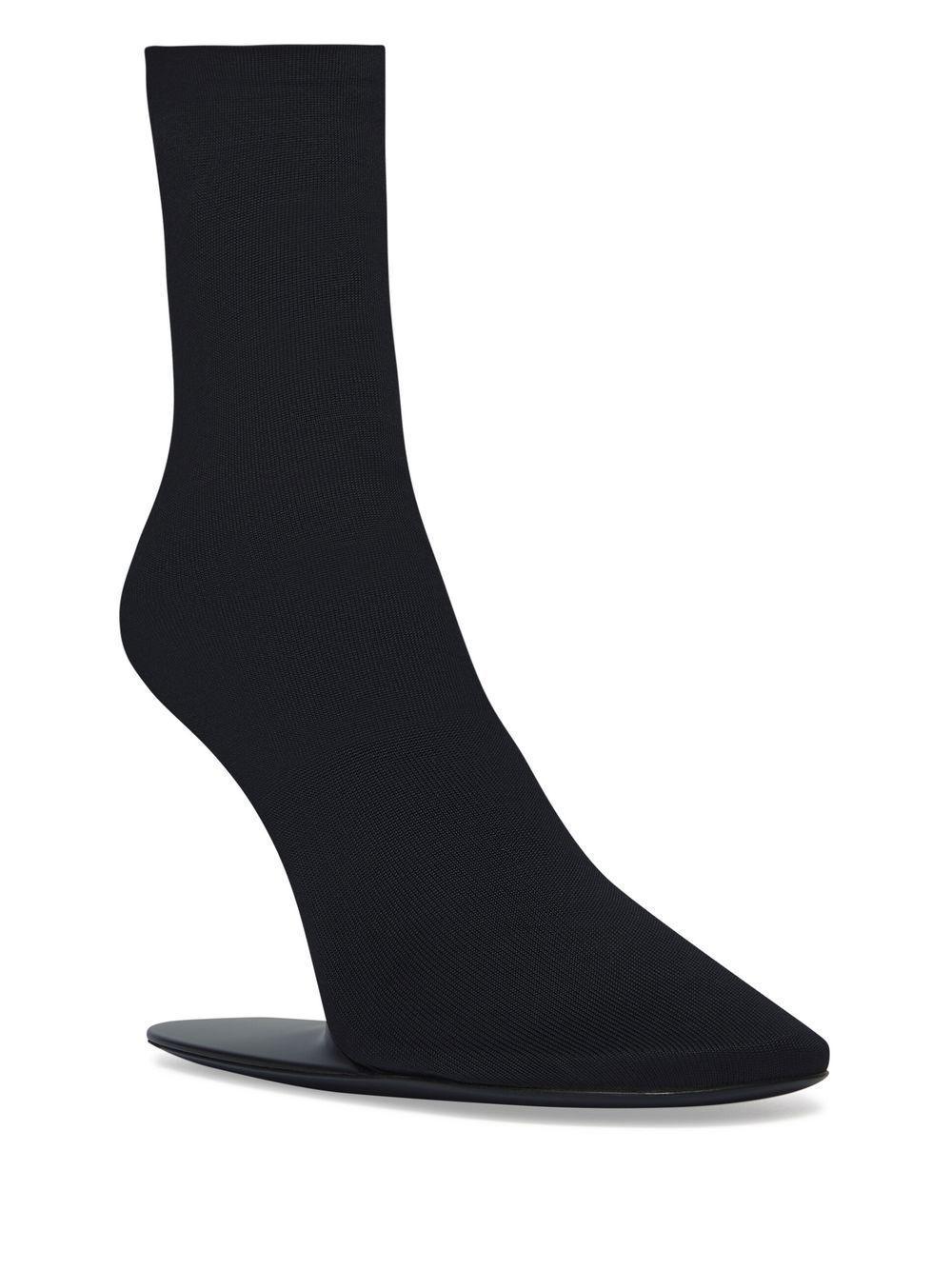 BALENCIAGA Stage Stretch Architectural-heel Sock Booties In Black Product Image