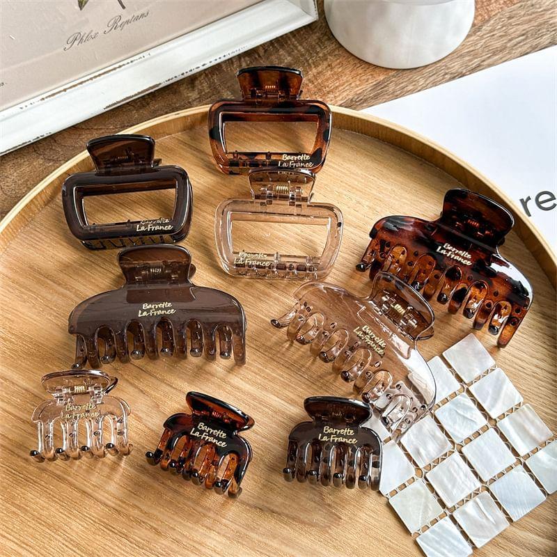 Resin Hair Claw Clips (Various Designs) Product Image