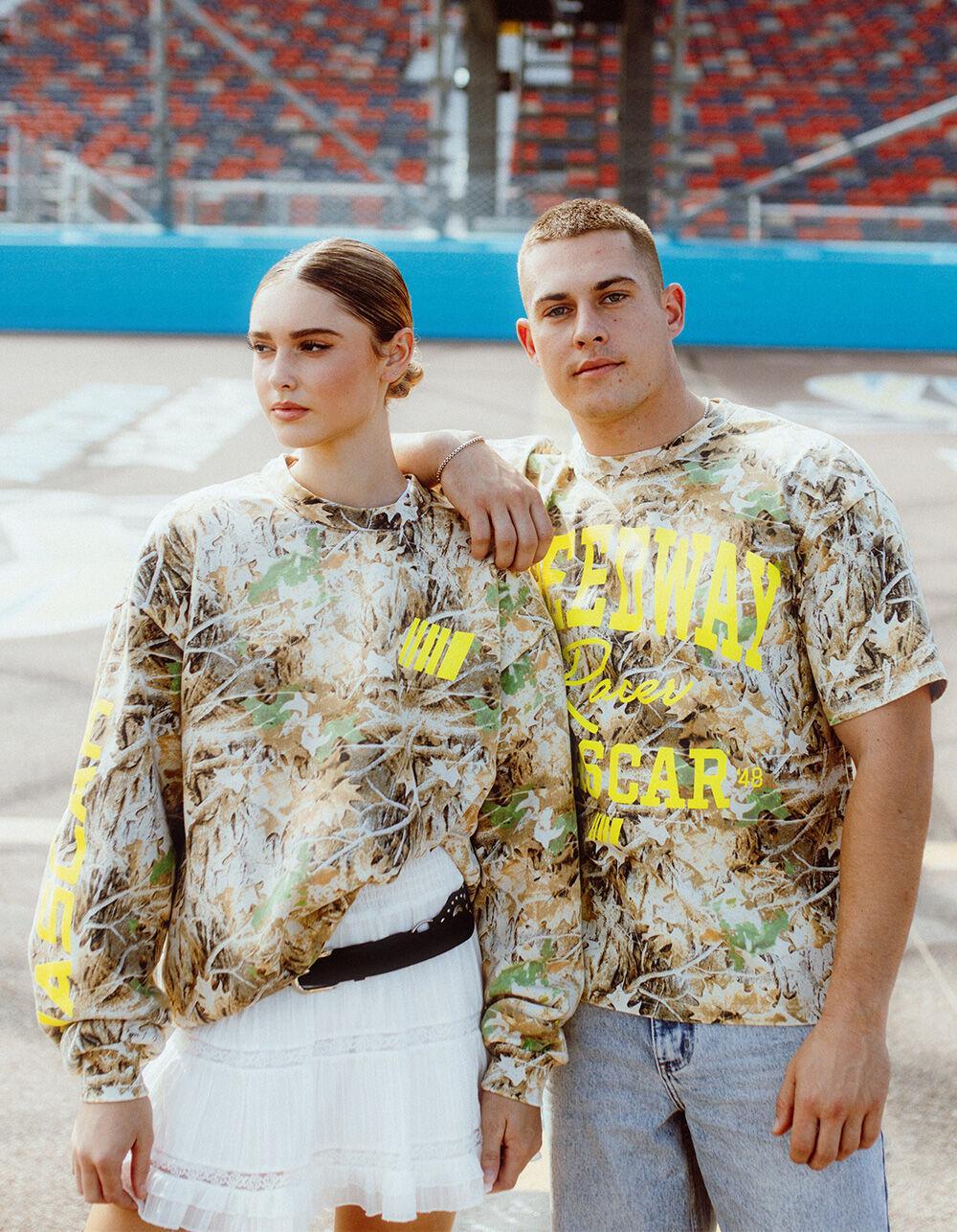 TILLYS x NASCAR Camo Mens Boxy Tee Product Image