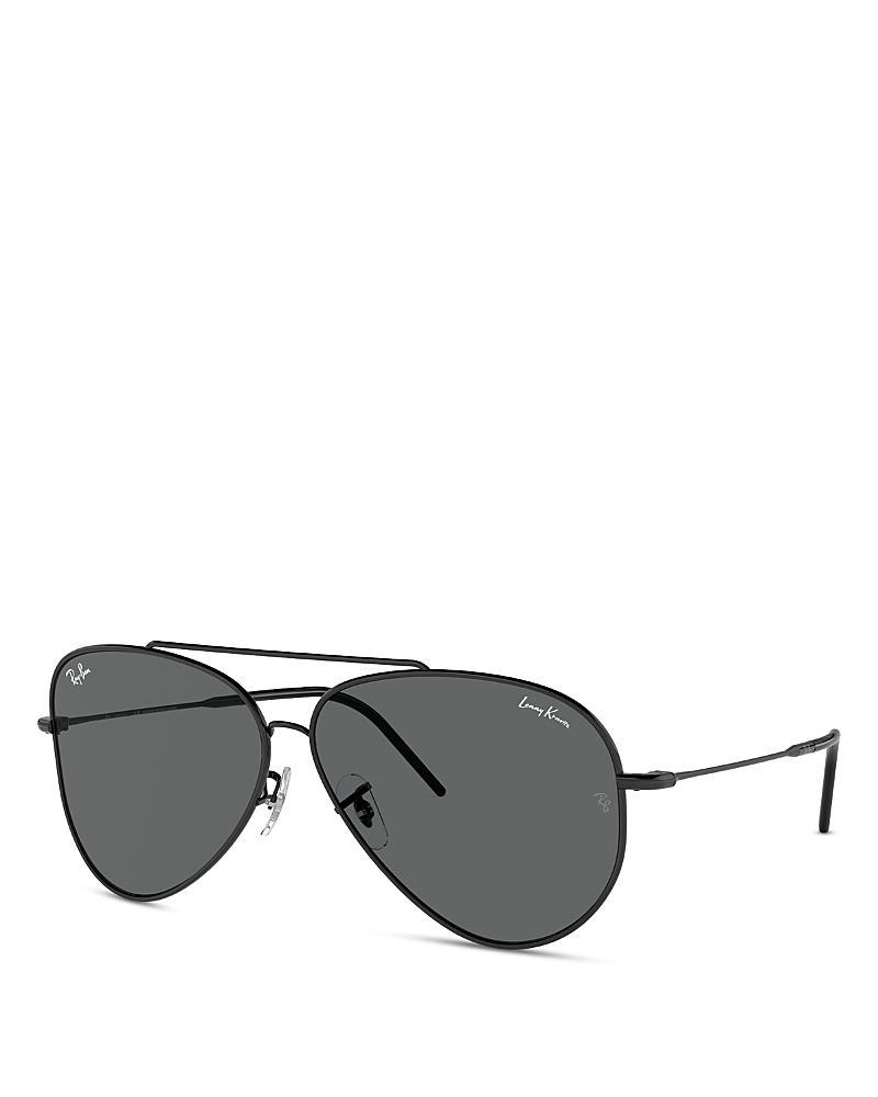 Ray-Ban Aviator Reverse Sunglasses Frame Grey Lenses Product Image