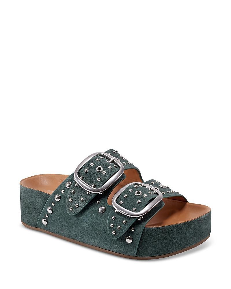 Marc Fisher Ltd. Womens Sayge Double Studded Strap Platform Sandals Product Image