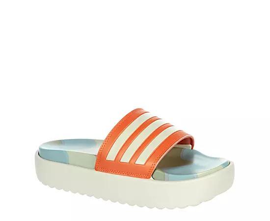 Adidas Womens Adilette Platform Slide Sandal Product Image