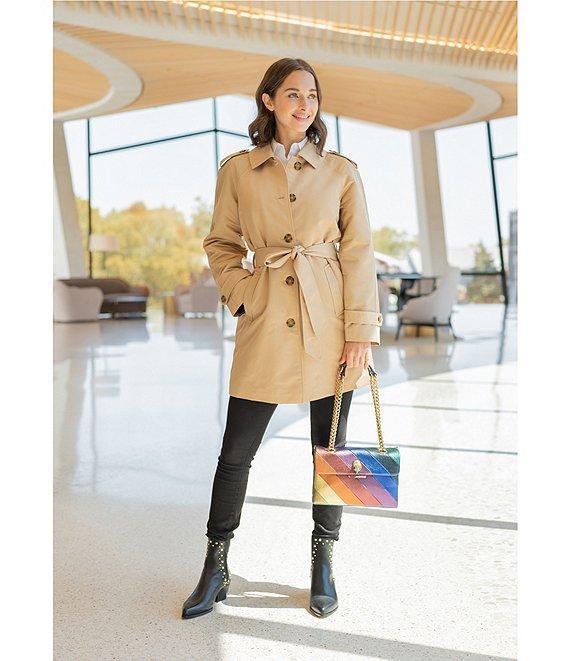 Antonio Melani Mallory Long Sleeve Point Collar Stretch Poplin Blouse Product Image