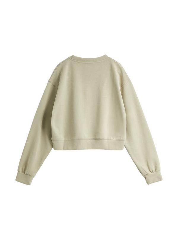 Contrast Color Letter Print Oversized Hoodie Product Image