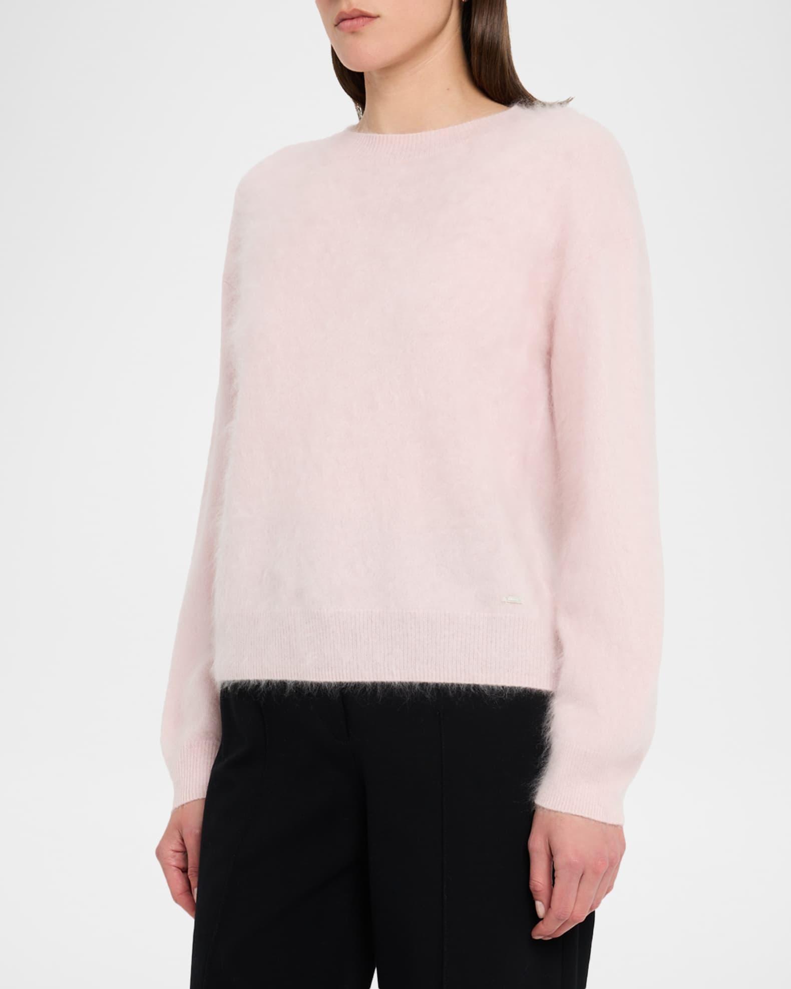 Brushed Cashmere Crewneck Sweater Product Image