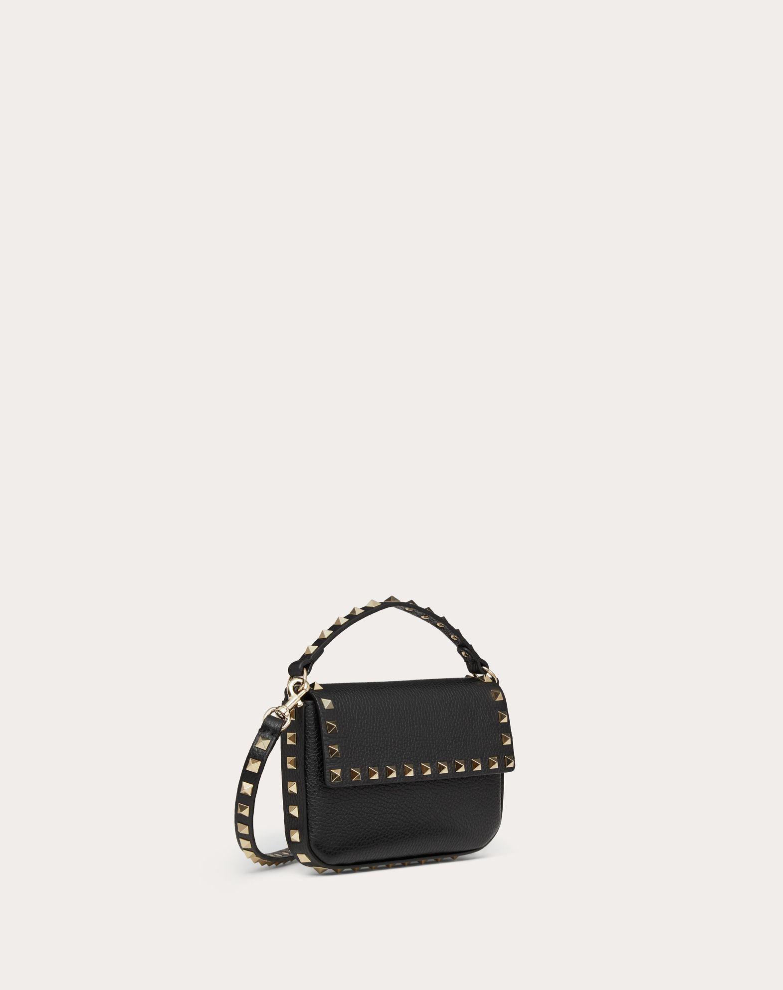 Rockstud Grainy Calfskin Pouch Product Image