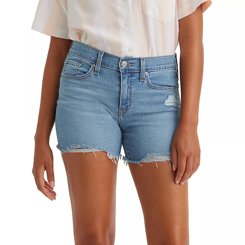Women's Levi's® Mid-Length Jean Shorts,  Product Image
