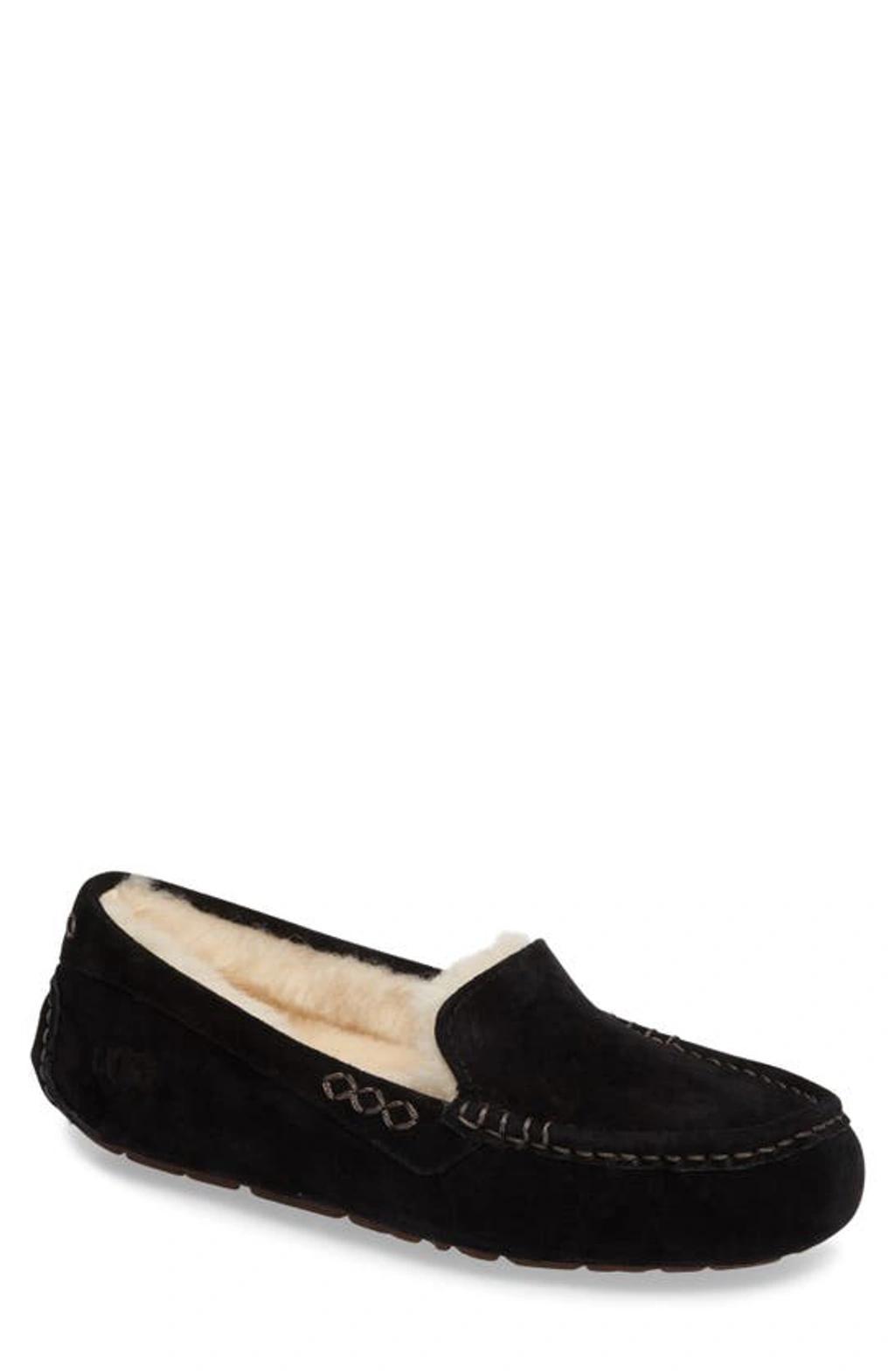 UGG Ansley Water Resistant Slipper In Black Product Image