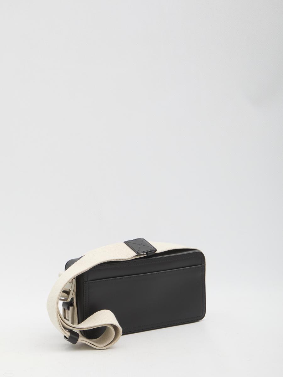 JACQUEMUS Men La Cuerda Horizontal Bag In Black Product Image