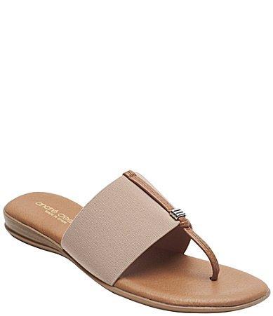 Andre Assous Nice Stretch Thong Sandals Product Image