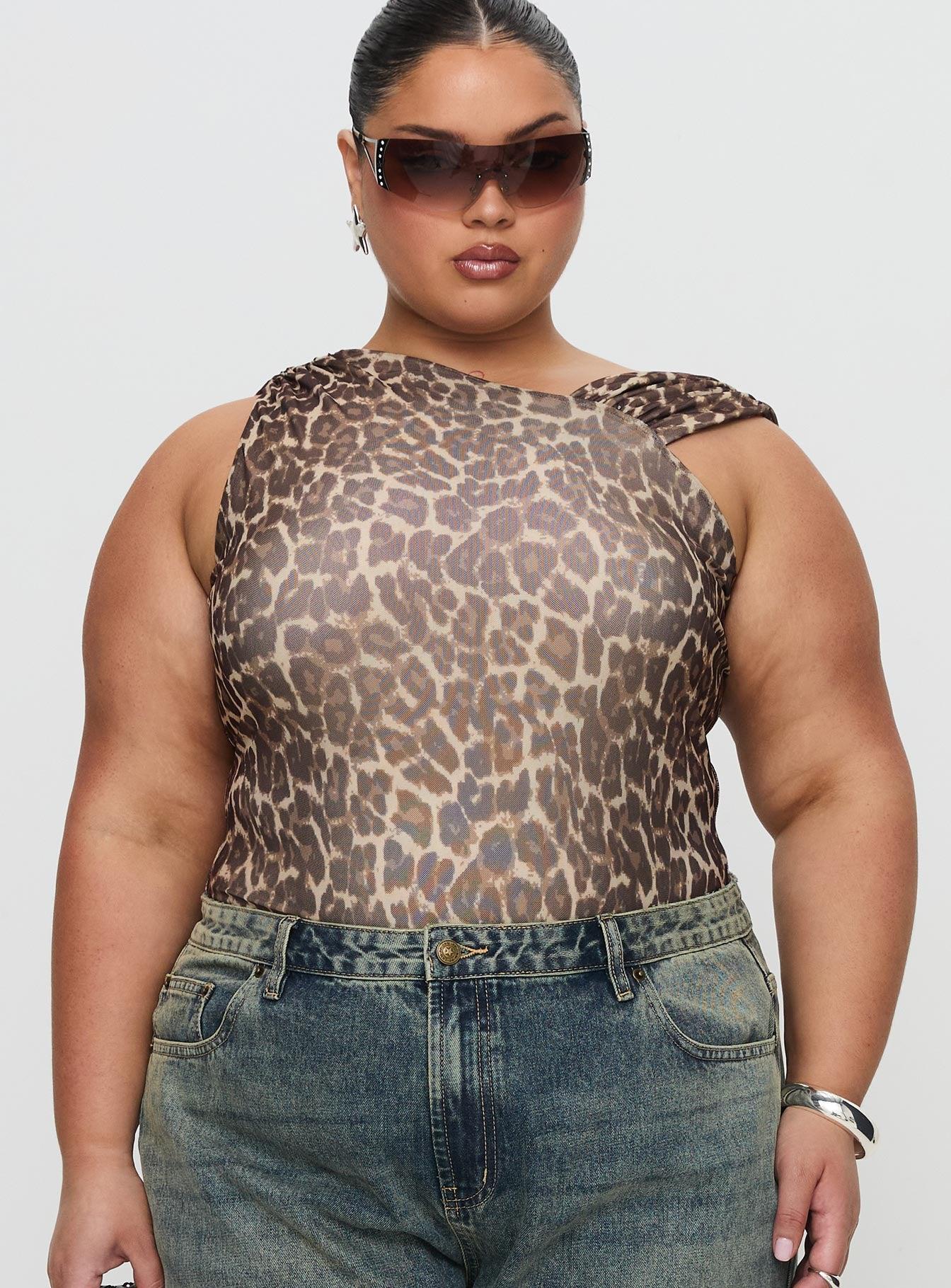 Serenata Bodysuit Leopard Product Image